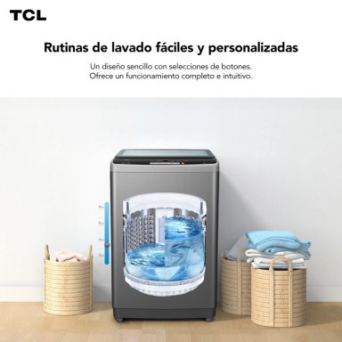 LAVADORA CARGA SUPERIOR TCL 11KG F711TL - 10