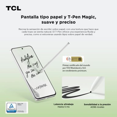 SMARTPHONE TCL 60 NXTPAPER ULTRA 512GB + LAPIZ + FLIP CASE - 6