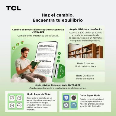 SMARTPHONE TCL 60 NXTPAPER ULTRA 512GB + LAPIZ + FLIP CASE - 7