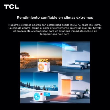 AIRE ACONDICIONADO INVERTER TCL SAVEIN 24000 BTU WIFI - 11