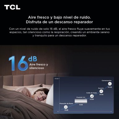 AIRE ACONDICIONADO INVERTER TCL FRESHIN 3.0 12000 BTU WIFI - 9