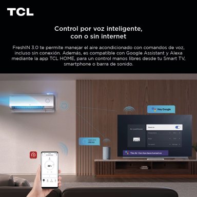 AIRE ACONDICIONADO INVERTER TCL FRESHIN 3.0 12000 BTU WIFI - 11