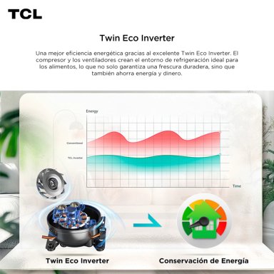 REFRIGERADOR SIDE BY SIDE TCL 631L P650SB - 11