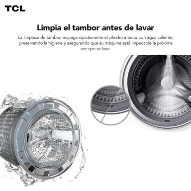 LAVADORA SECADORA FRONTAL TCL 10KG/7KG C2210WDG - 8