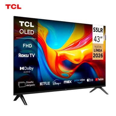 SMART TV TCL ROKU TV 43' QLED FHD S5LR - 7