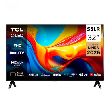 SMART TV TCL ROKU TV 32' QLED FHD S5LR - 1