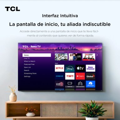 SMART TV TCL ROKU TV 32' QLED FHD S5LR - 5