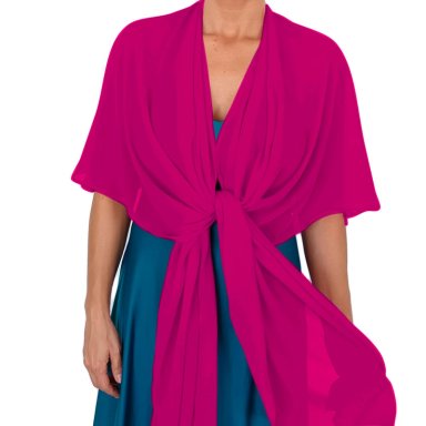 TAPADO CAPA MULTIFORMA CATANIA MAGENTA GASA MARIA PASKARO - 1
