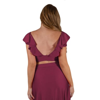 PETO MARKEN CHERRY LYCRA DUPONT VUELO GRANDE MARIA PASKARO - 4