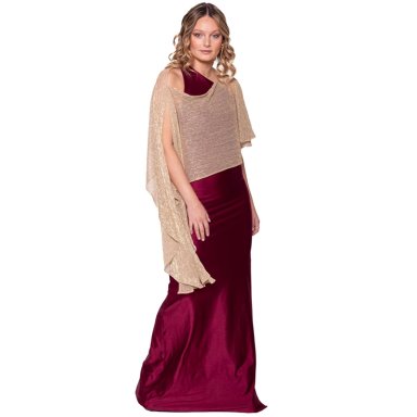 TAPADO CAPA MULTIFORMA REGULAR FIT MUJER MARIA PASKARO DORADO CATANIA TRANSPARENTE - 2