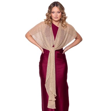 TAPADO CAPA MULTIFORMA REGULAR FIT MUJER MARIA PASKARO DORADO CATANIA TRANSPARENTE - 5
