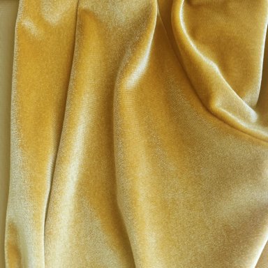 TAPADO KIMONO LARGO REGULAR FIT MUJER MARIA PASKARO MOSTAZA VERONA TERCIOPELO - 4