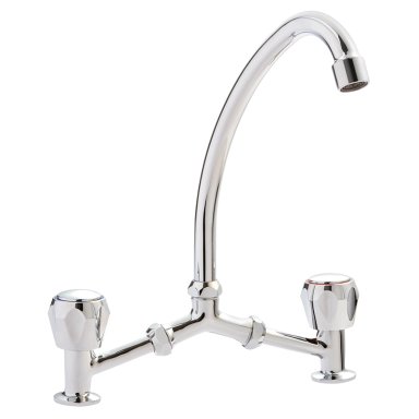 LLAVE GRIFERIA LAVAPLATO TIPO V MOSSINI METAL - 1