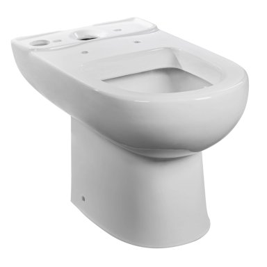 TAZA WC ATOS VERTICAL CON ASIENTO, FIJACIONES Y MANGUITO EXCE NTRICO 90 MM. - 2