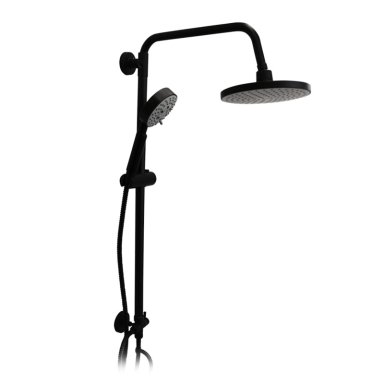 COLUMNA DE DUCHA VENTI NEGRO MATE - 8