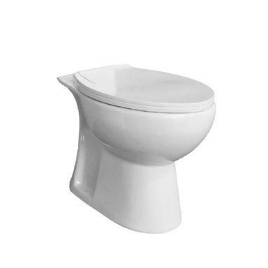 TAZA PMB WC AURA SALIDA VERTICAL CON FIJACIONES Y MANGUITO A PISO - 1