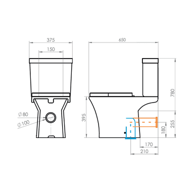 SANITARIO WC COMPLETO NEW ARES - 8