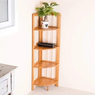 REPISA ESQUINERO DE MADERA 4 NIVELES NATURAL - 5