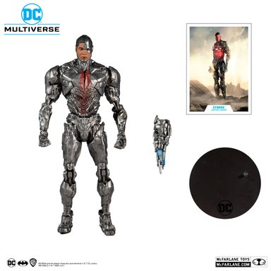 FIGURA MCFARLANE CYBORG JUSTICE LEAGUE DC MULTIVERSE 18 CM - 3