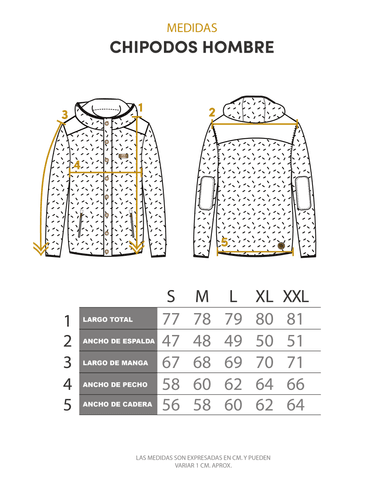 CHAQUETA CHIPODOS PATTERN NEGRO - MARENGO JASPEADO HOMBRE - 4