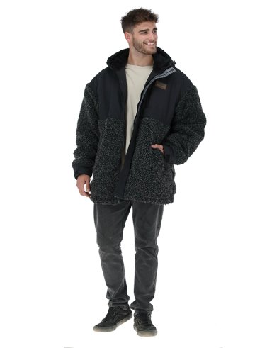 CHAQUETA PAPUA NEGRO JASPEADO HOMBRE - 2