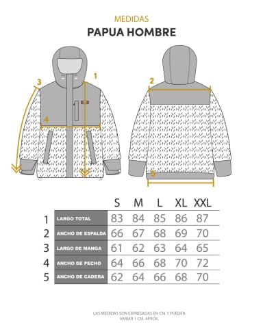 CHAQUETA PAPUA LANA JASPEADO HOMBRE - 4
