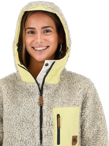 CHAQUETA CAMALEON I2 AMARILLO - LANA JASPEADO MUJER - 8