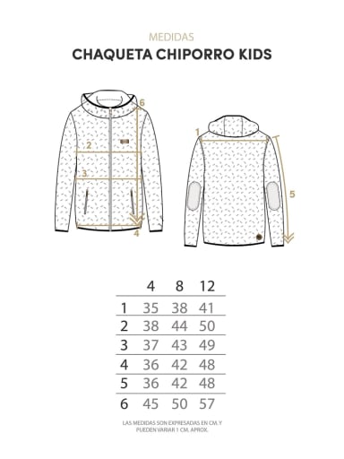 CHAQUETA CHIPORRO I2 DISEÑO NIÑOS - 4