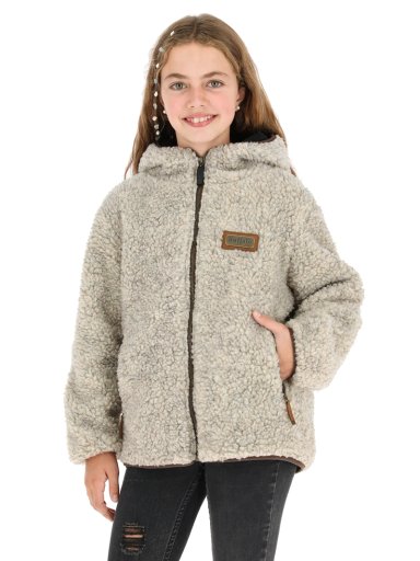 CHAQUETA BUFFALO CHIPORRO I2 LANA JASPEADO NIÑOS - 2