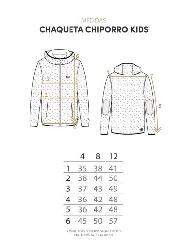 CHAQUETA BUFFALO CHIPORRO I2 LANA JASPEADO NIÑOS - 4