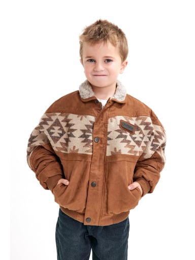 CHAQUETA BUFFALO PACHA CAFE NIÑOS - 2
