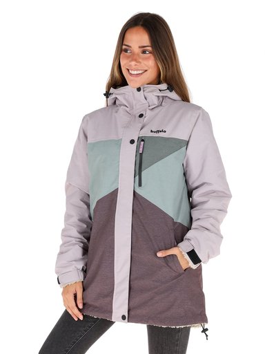 CHAQUETA CAMALEON I2 MORADO - LANA JASPEADO MUJER - 1