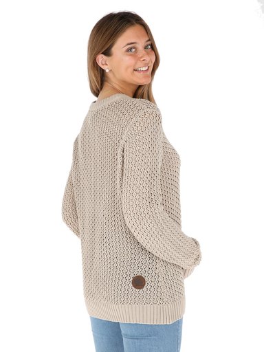 CHALECO ISLUGA BEIGE MUJER - 3