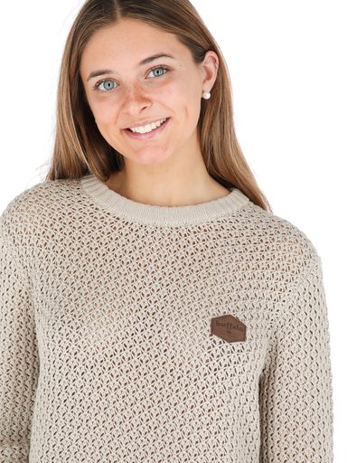 CHALECO ISLUGA BEIGE MUJER - 4