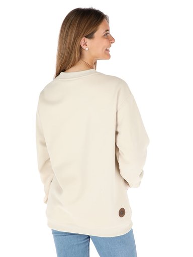 POLERON CHUCAO BEIGE MUJER - 3