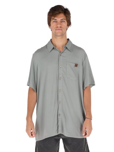 GUAYABERA PETEROA GRIS CLARO HOMBRE - 1