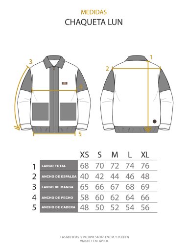CHAQUETA LUN CRUDO MUJER BUFFALO - 5