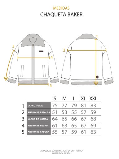 CHAQUETA BAKER CAFE HOMBRE BUFFALO - 5