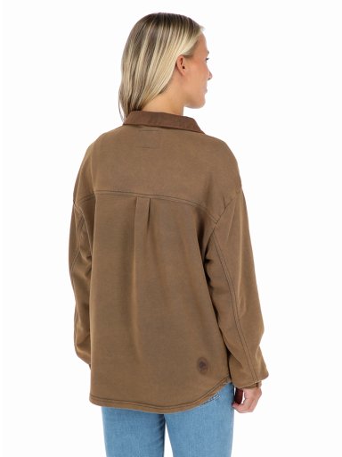 CHAQUETA VERIS CAFE MUJER BUFFALO - 3