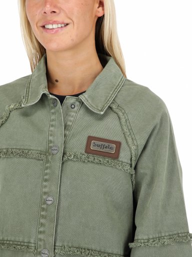 CHAQUETA LLANO VERDE MUJER BUFFALO - 4