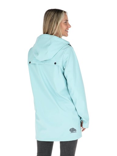 IMPERMEABLE RAINCOAT MUJER CELESTE BUFFALO - 3