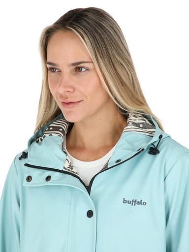 IMPERMEABLE RAINCOAT MUJER CELESTE BUFFALO - 4