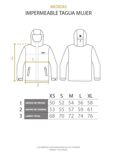 IMPERMEABLE TAGUA MUJER BUFFALO - 6