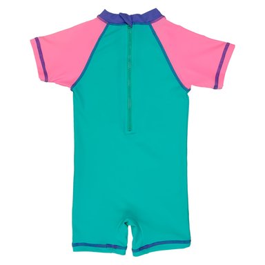 TRAJE DE BAÑO BEBE NIÑA BODY UV 50 VERDE H2O WEAR - 2