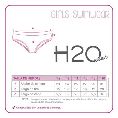 TRAJE DE BAÑO TANKINI PARA NIÑA TURQUESA - 4