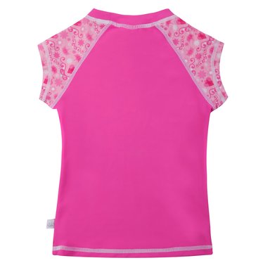 POLERA NIÑA DISNEY ROSA MANGA CORTA UV 50 PRINCESAS - 2