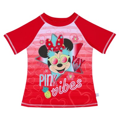POLERA NIÑA UV ROJO MINNIE - 1