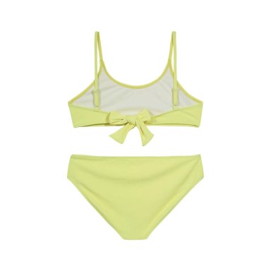 BIKINI NIÑA H2O WEAR AMARILLO TEENS UV+30 BRETEL RIB - 2