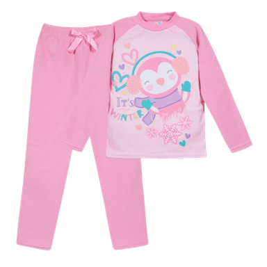 PIJAMA NIÑA POLAR H2O WEAR FUCSIA - 1
