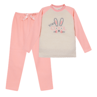 PIJAMA NIÑA SHERPA POLAR H2O WEAR CORAL - 1